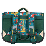 Construction Schoolbag Green