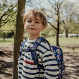 Doggie Mood Backpack S Denim blue