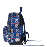 Doggie Mood Backpack M Denim blue