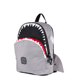 Shark Shape Backpack S Grey