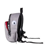 Shark Shape Backpack S Grey