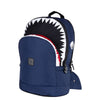 Shark Shape Rucksack M Dunkelblau