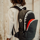 Shark Shape Backpack M Anthracite