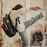 Shark Shape Backpack M Anthracite
