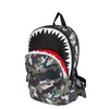 Shark Shape Backpack M Camo