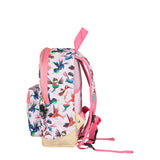 Birds Backpack S Soft pink