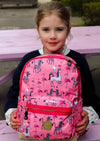 Royal Princess Backpack M Bright pink