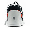 Shark Shape Backpack M Grey