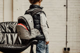 Shark Shape Backpack S Visible grey (reflective)